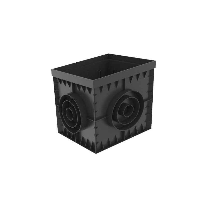 Дождеприемник ДП-30.30-ПП квадратный PolyMax Basic 290x290 мм H297 8370-М Standartpark