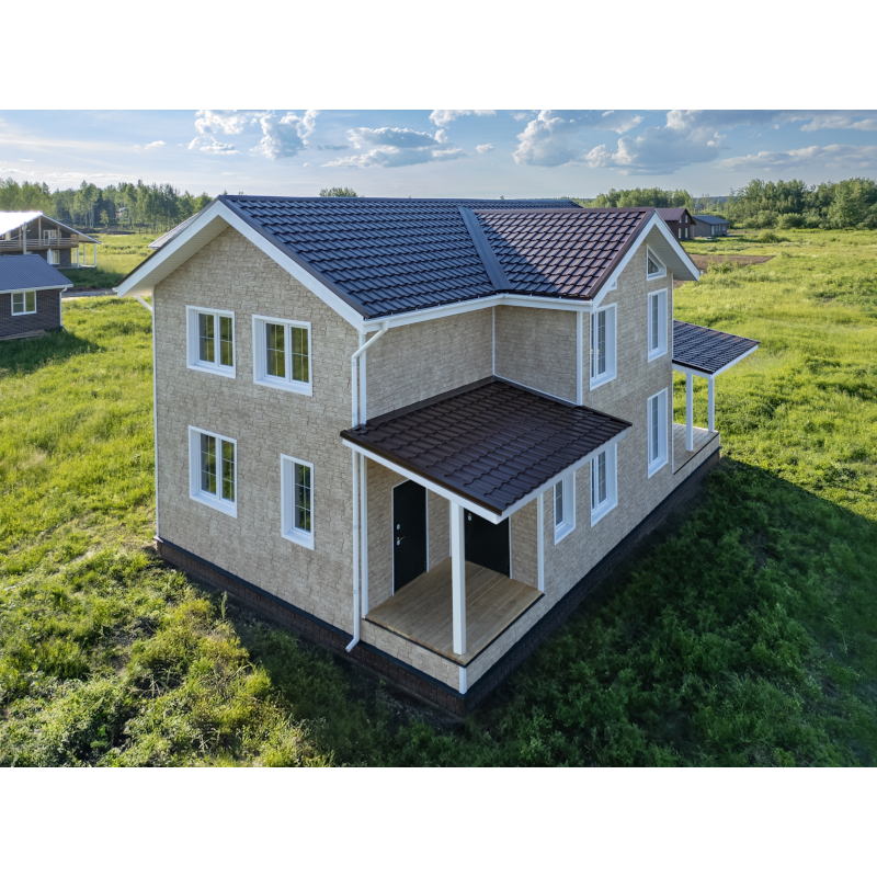 Фасадная панель Я-Фасад Крымский сланец Жемчуг