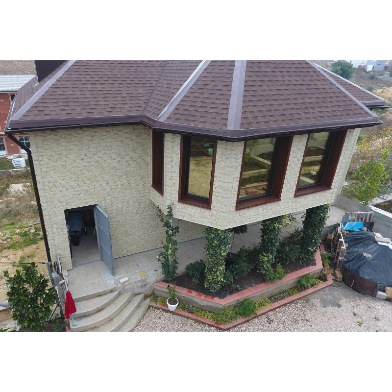 Фасадная панель Docke STEIN Янтарный