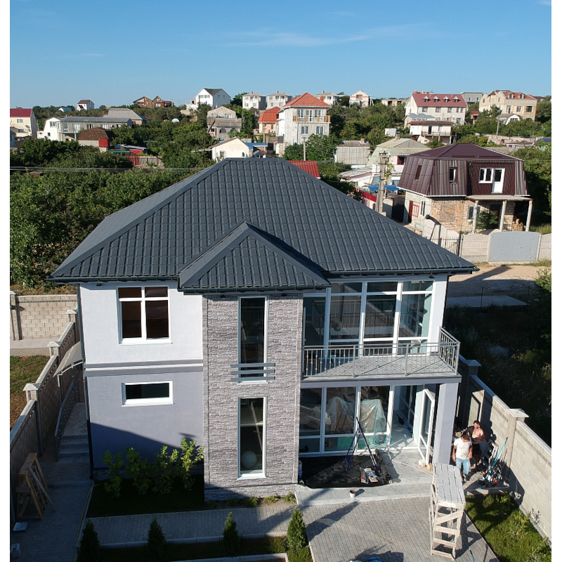 Фасадная панель Docke STEIN Антрацит