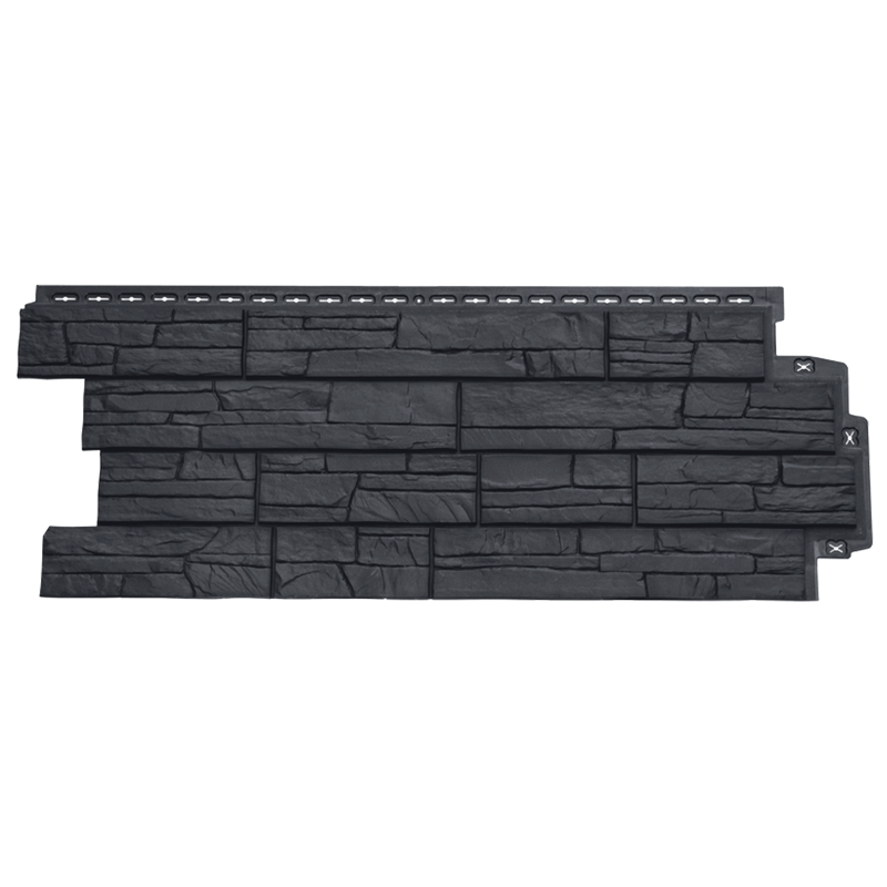 Фасадная панель Grand Line Classic Сланец Графит