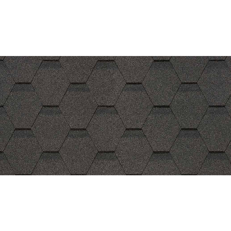 Гибкая черепица Docke PIE EUROPA Карат Серый 3 м²