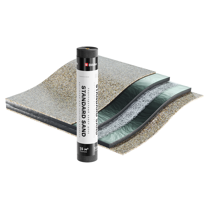 Подкладочный ковер Docke PIE STANDARD SAND 1000 мм x 15 м.