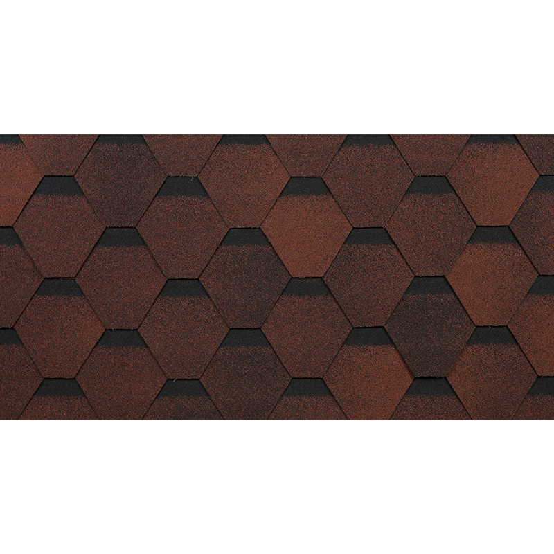 Гибкая черепица Shinglas ТехноНИКОЛЬ Оптима Красный 3 м²