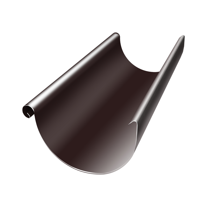 Желоб Grand Line D125 RAL8017 Коричневый 3000 мм